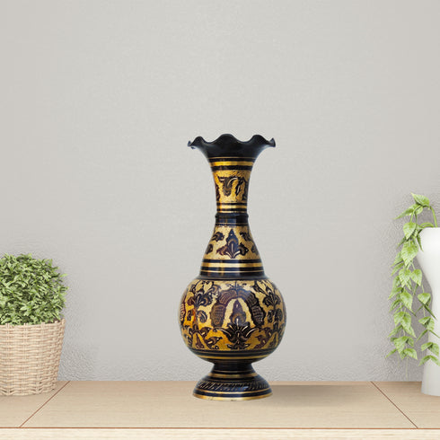 Brass Home And Garden Flower Pot Vase 1.075Kg